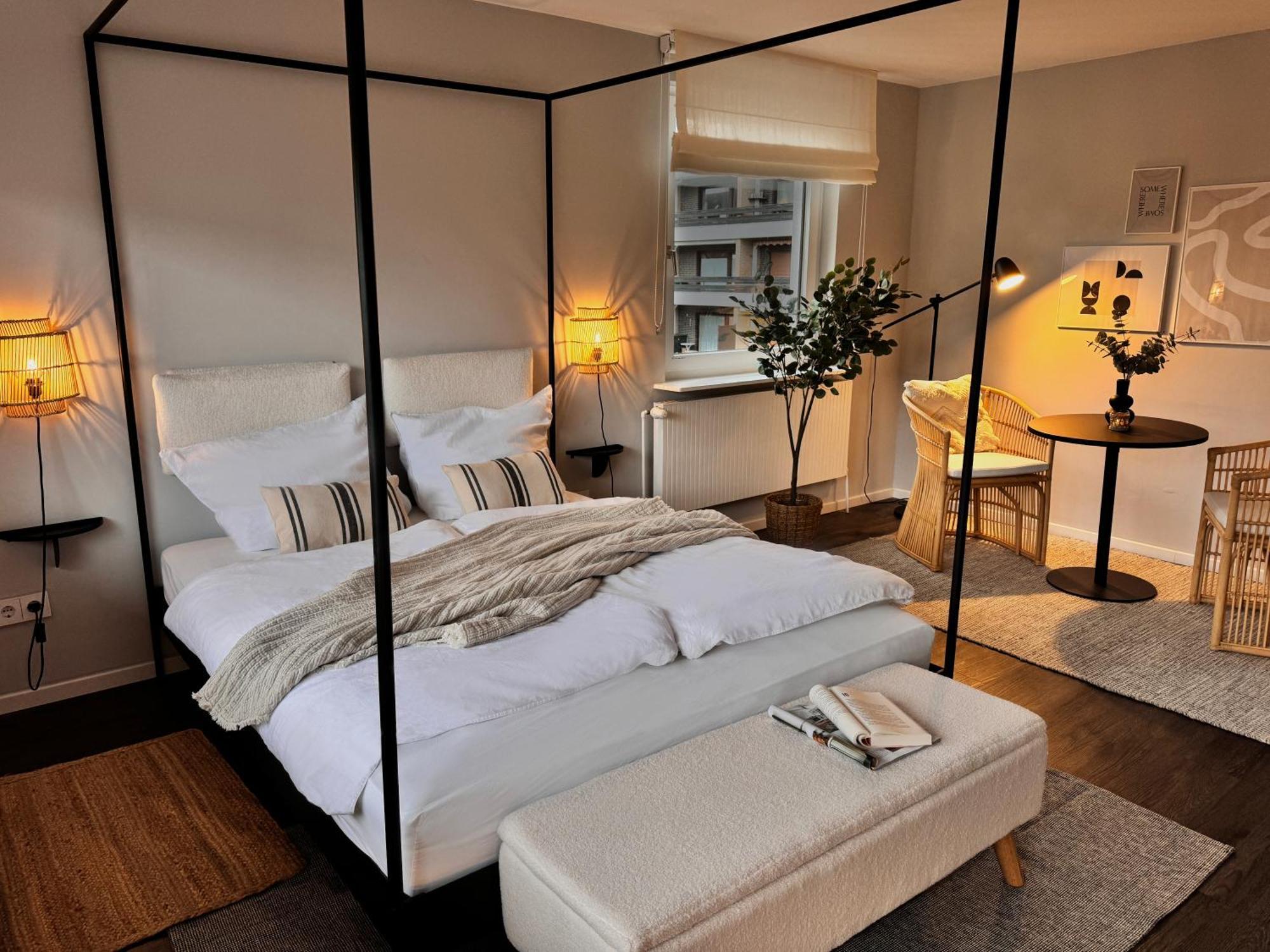 Seaside Rooms - Design-Apartment Mit Balkon & Parkplatz - Inklusive Strandkorb Direkt Am Wasser Und Spa & Sauna Saisonal Büsum Zewnętrze zdjęcie